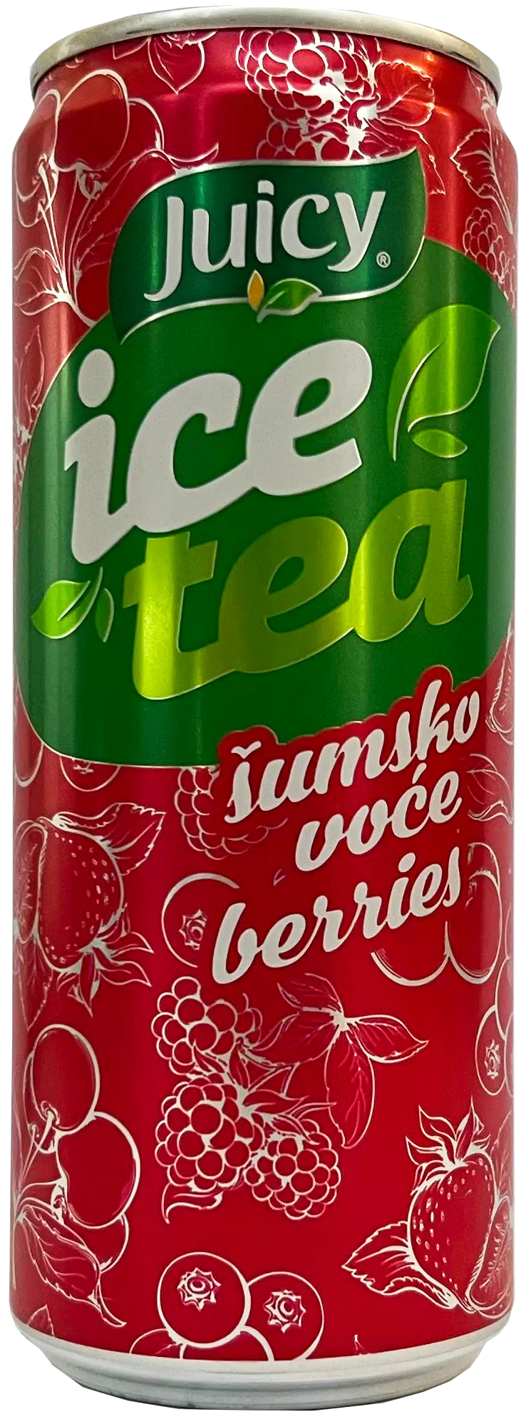 Juicy Ice Tea, Fruta mali, 0,33 L